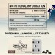 AureaSalus Shilajit Comprimés, Himalaya Resin Alternative - 30000 mg, 60 Comprimés