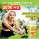 Mechicoco Liposomal AMPK Activator Capsules 2000 mg, avec Quercétine Dihydrate, Resvératrol et Ecorce de Cannelle